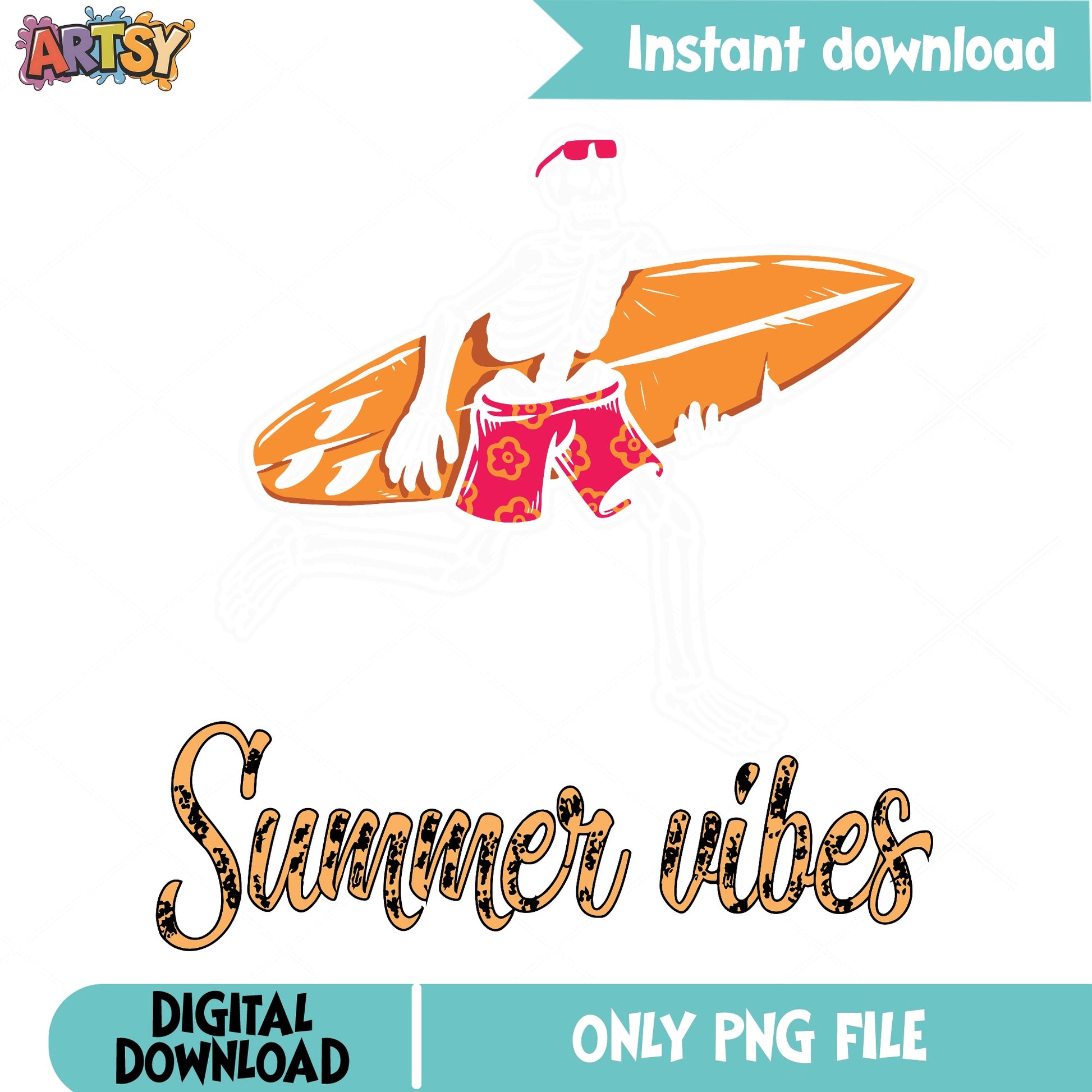 Summer Vibes Surfer PNG, Beach Surfboard PNG, Summer PNG
