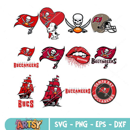 Tampa Bay Buccaneers bundle svg, Jolly Roger bundle svg, snoopy bundle svg