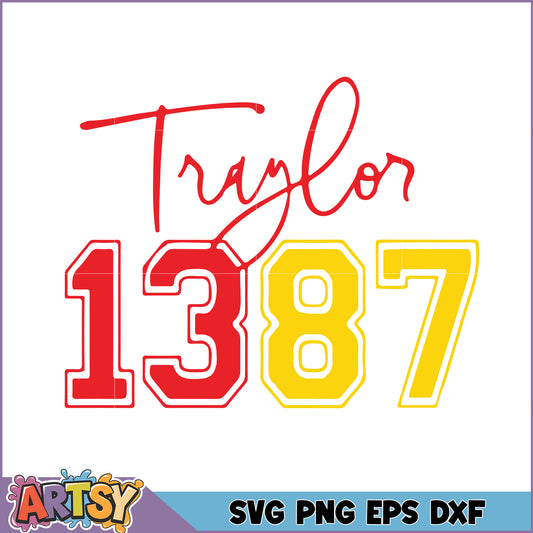 Taylor 1387 SVG Cut File