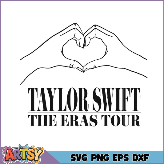 Taylor Swift Eras Tour SVG Cut File