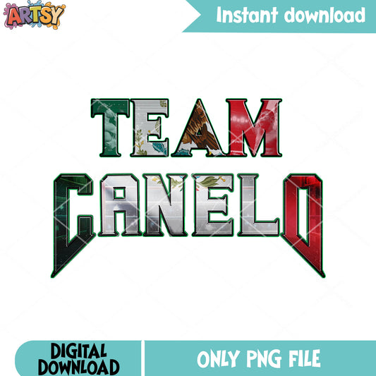 Team canelo text png, team canelo​ png, king canelo​ png