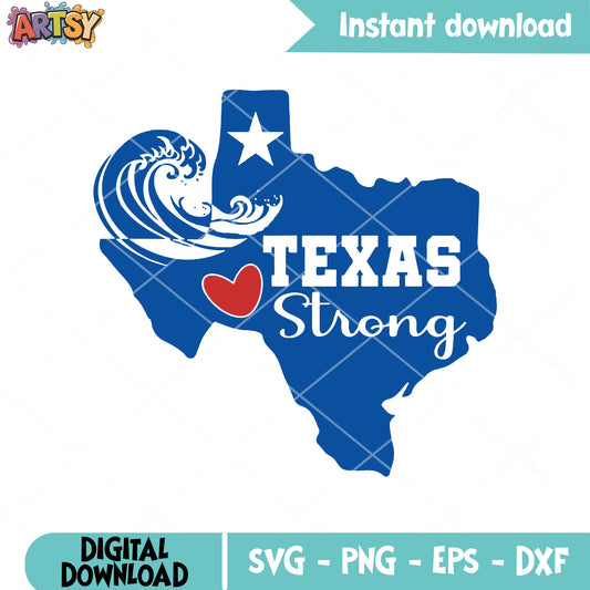 Texas love strong svg, love texas svg, pray for texas svg