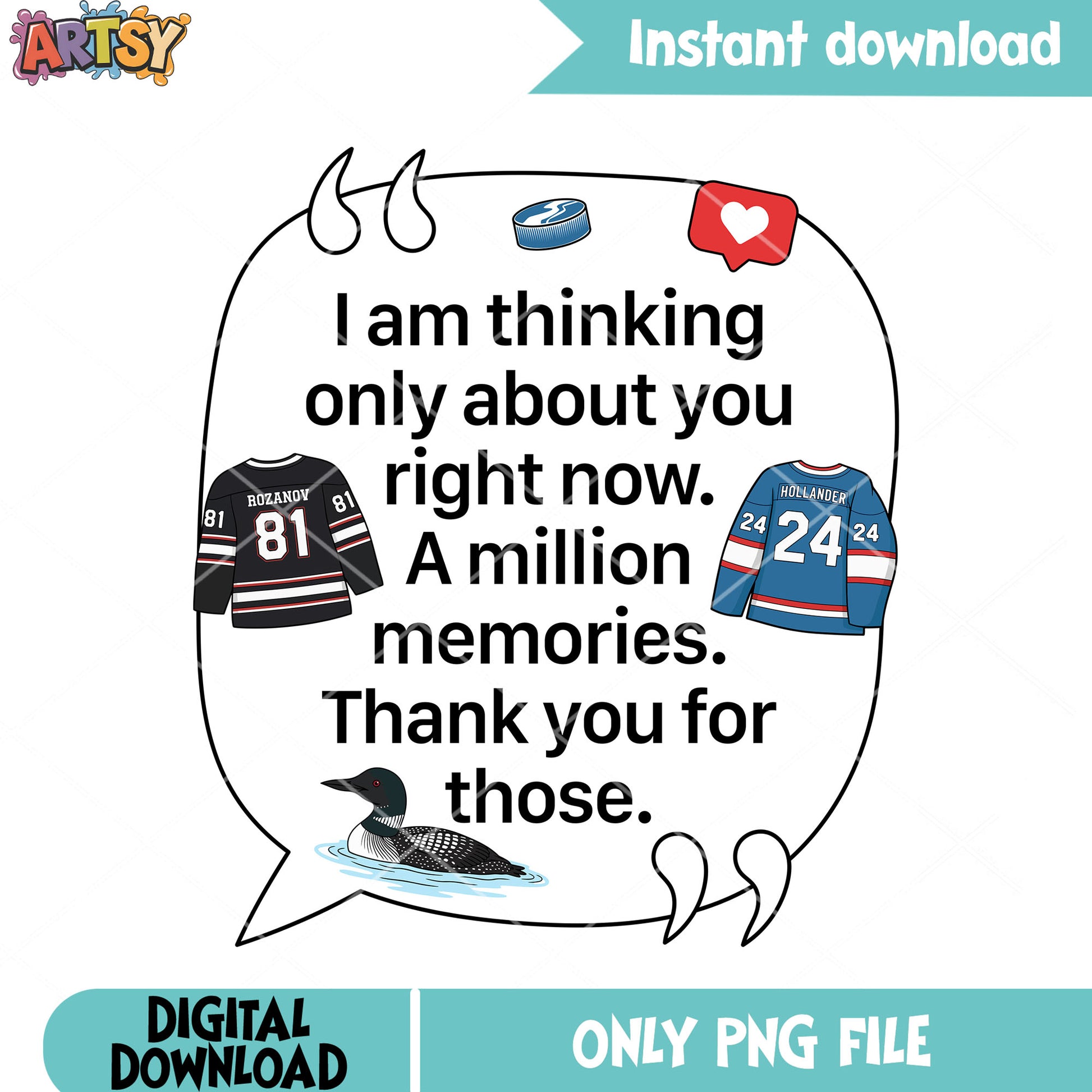 Thank you for those png, hockey poster png, stupid bird png