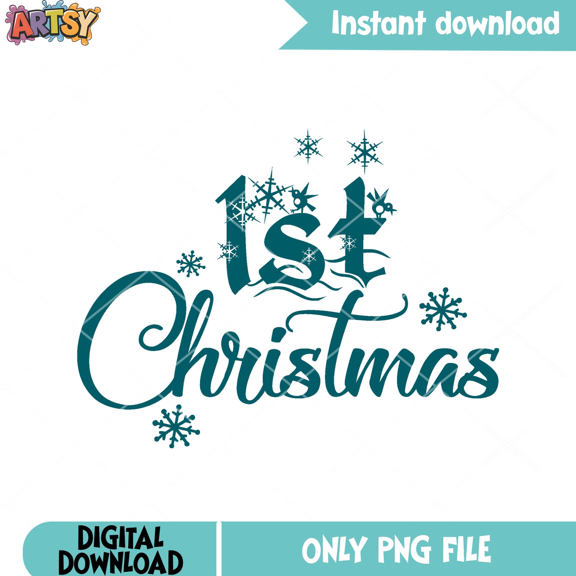 The Snowflake christmas png, merry christmas png, christmas poster png