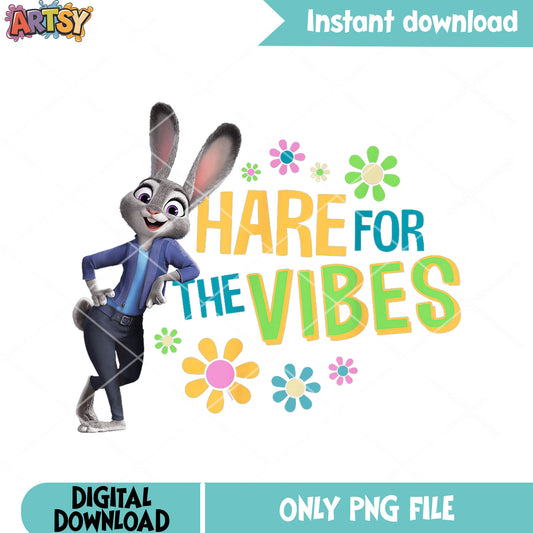 The casual vibe judy png, judy hopps png, Zootopia sublimation png