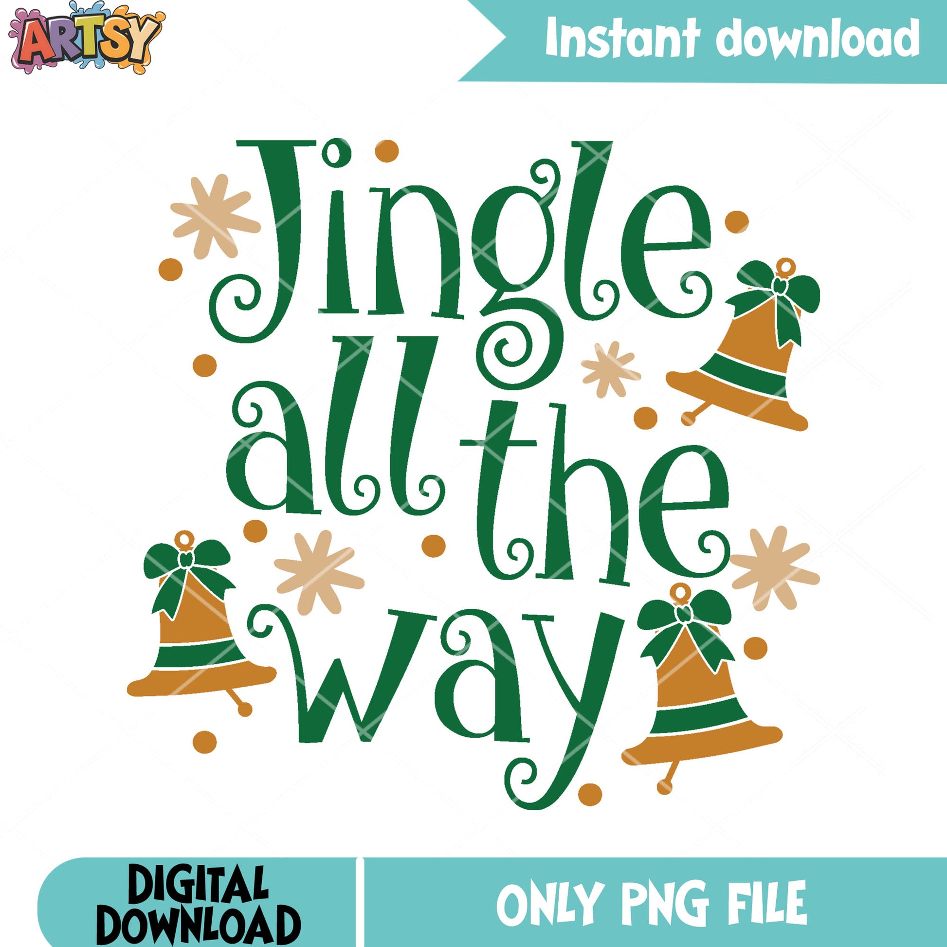 The christmas bell png, jingle bell png, christmas decor png