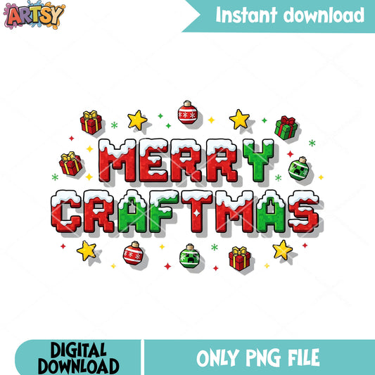 The christmas for mojang png, xmas png, minecraft christmas​ png