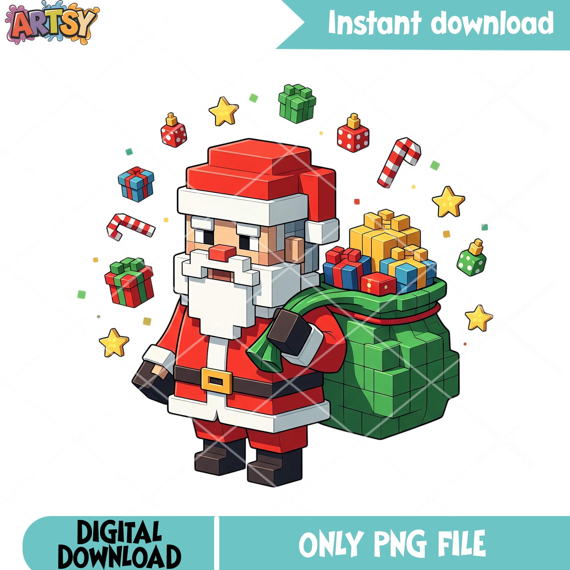 The christmas gifts of mojang png, minecraft png, christmas gifts png