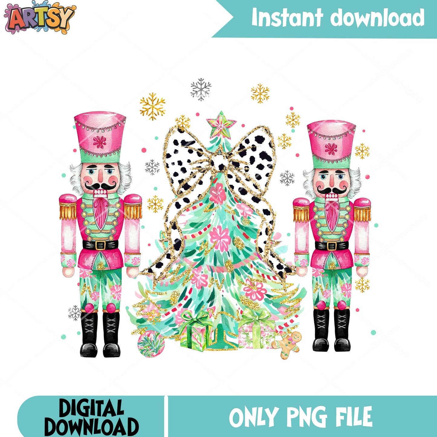 The christmas nutcracker png, merry christmas png, christmas decor png