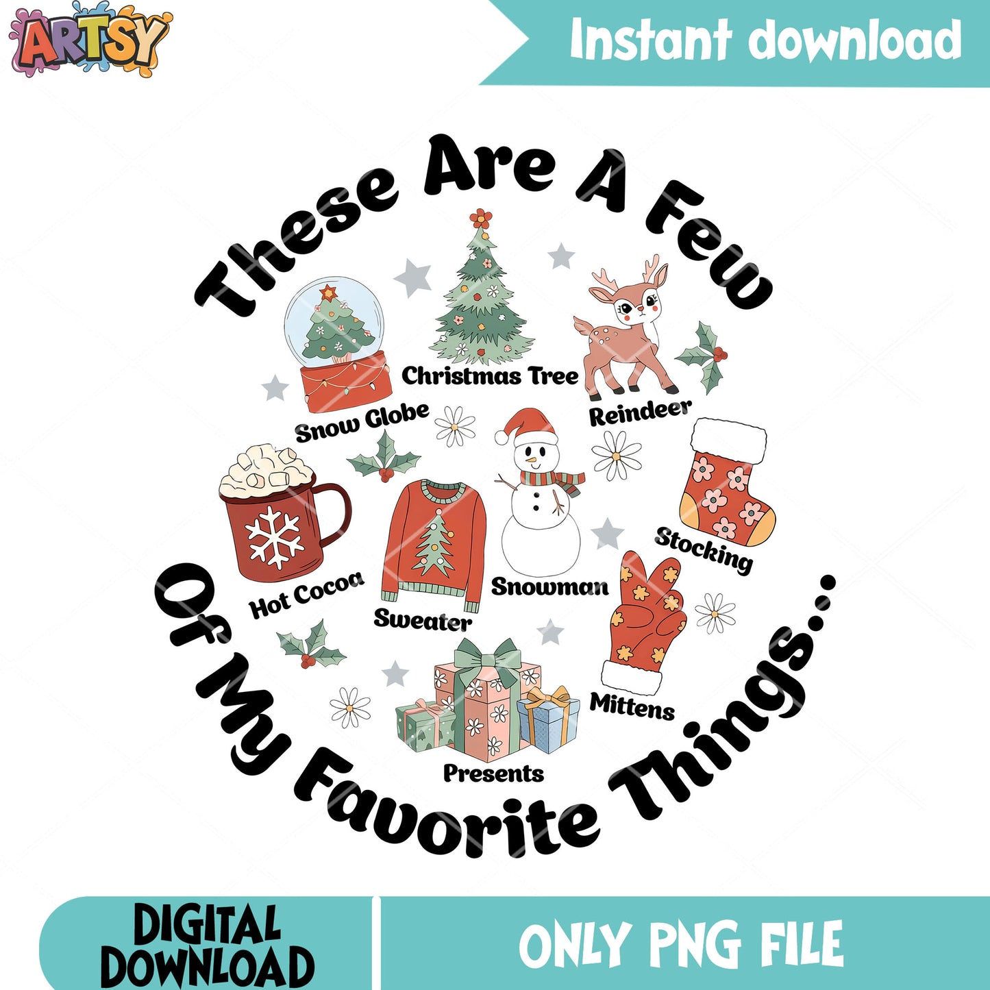 The christmas stuff things png, merry christmas png, christmas sock png
