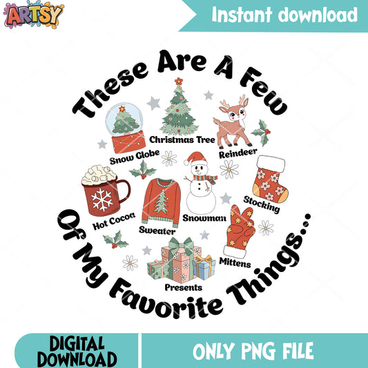 The christmas stuff things png, merry christmas png, christmas sock png
