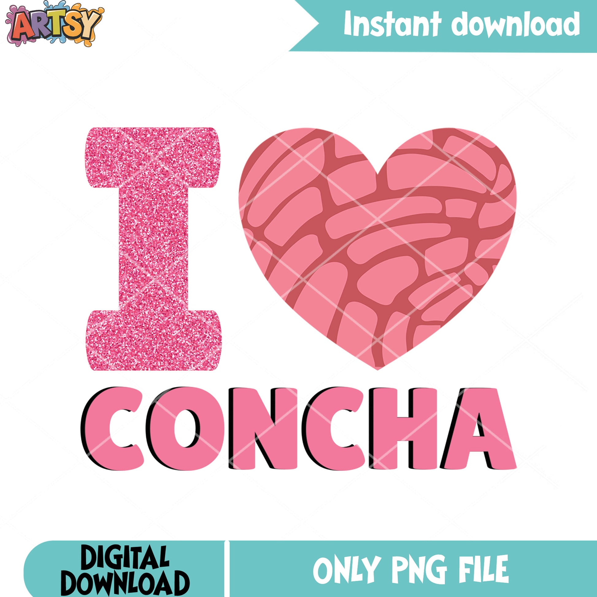 The concha valentine png, happy valentines day png, valentine vibes png