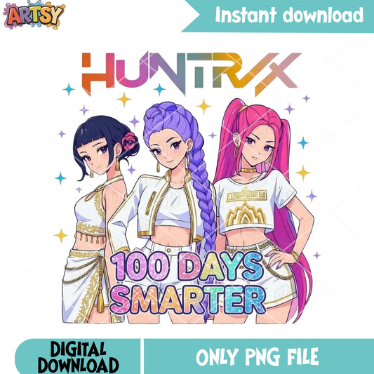 The fairy huntrix smarter png, huntrix png, 100days demonhunter png