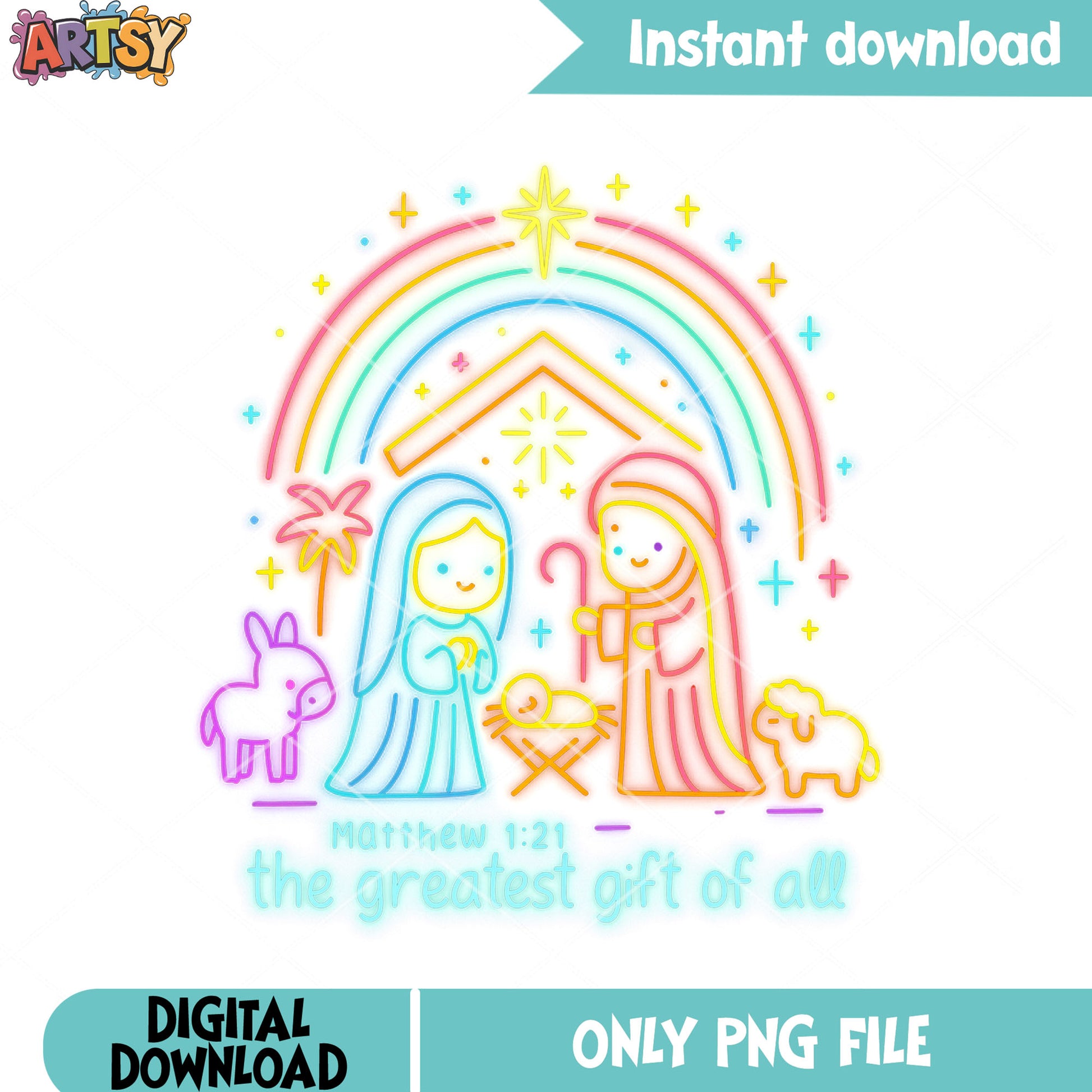 The greatest gift of all png, christmas gifts png, merry xmas png