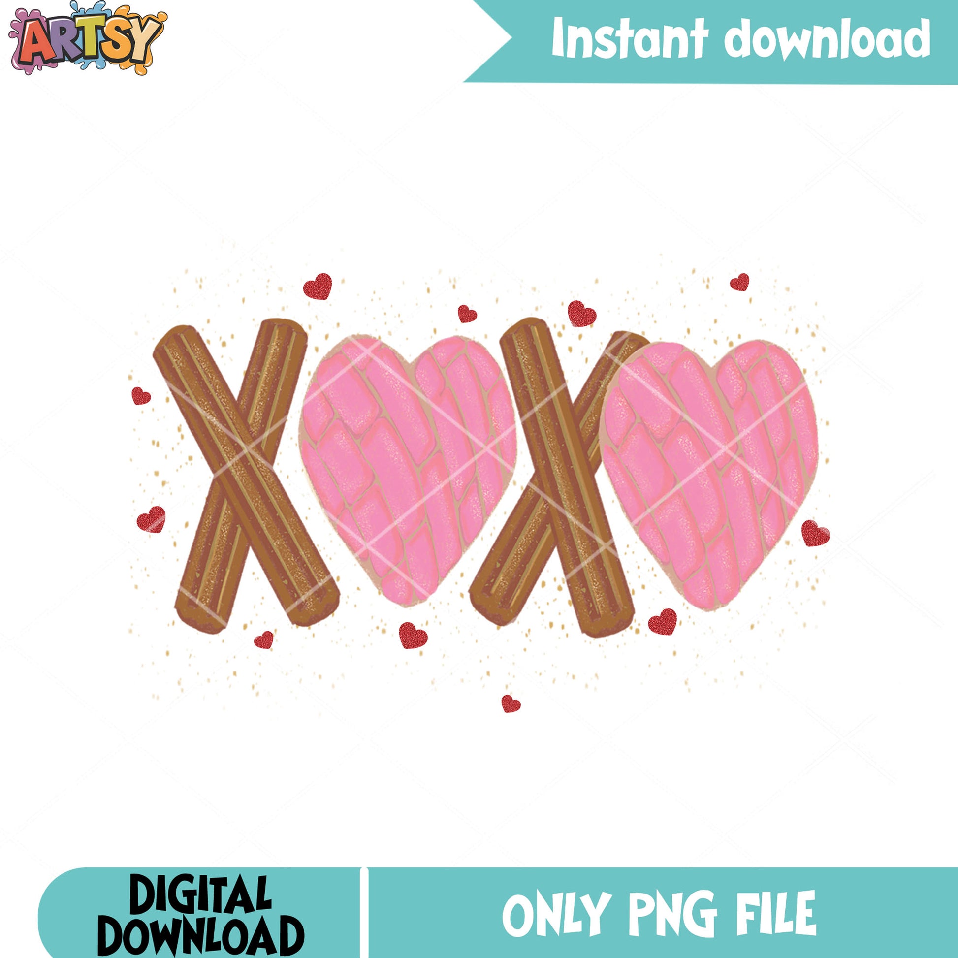 The hug and kisses valentine snack png, valentine png, happy valentine png