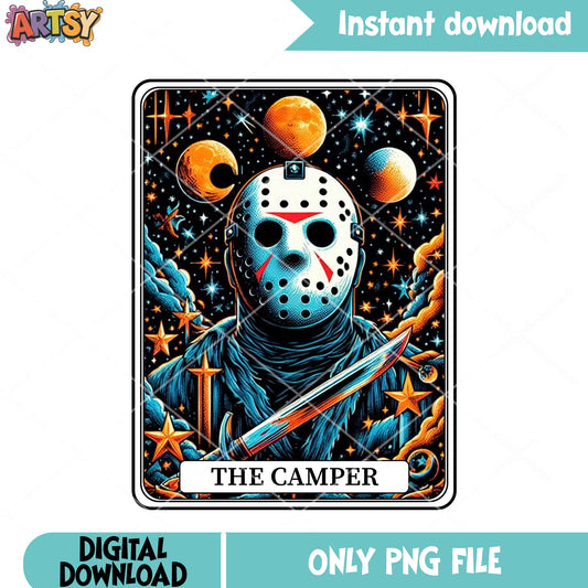 The killer planet png, jason vorheez png, scary halloween png