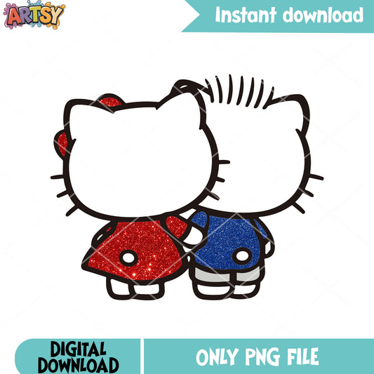 The kitty poster valentine png, sanrio hello kitty png, valentines png
