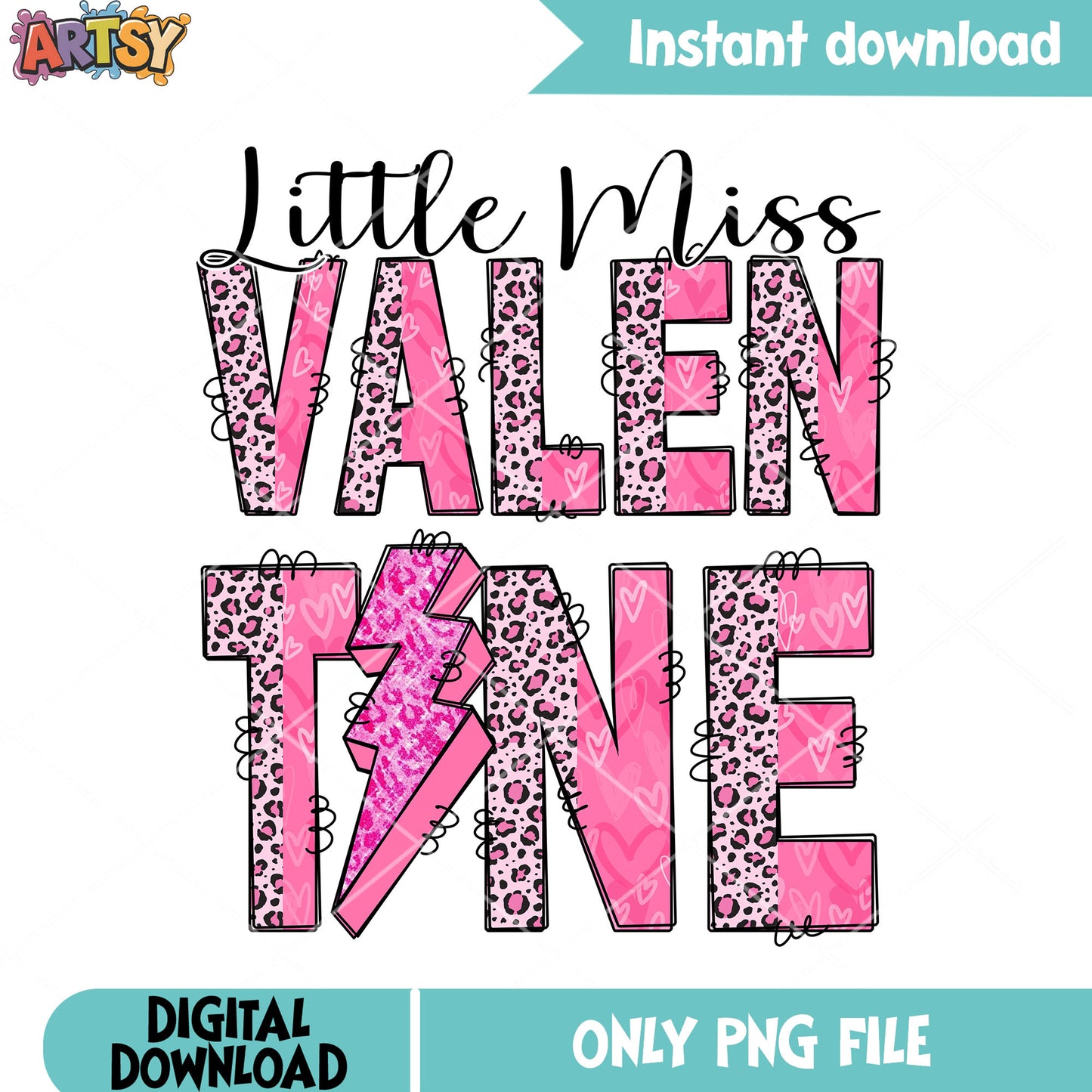 The leopard lightning valentines png, valentines png, happy valentines png