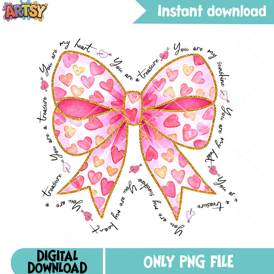 The lovely vanlentine bow png, valentines posters png, valentines png