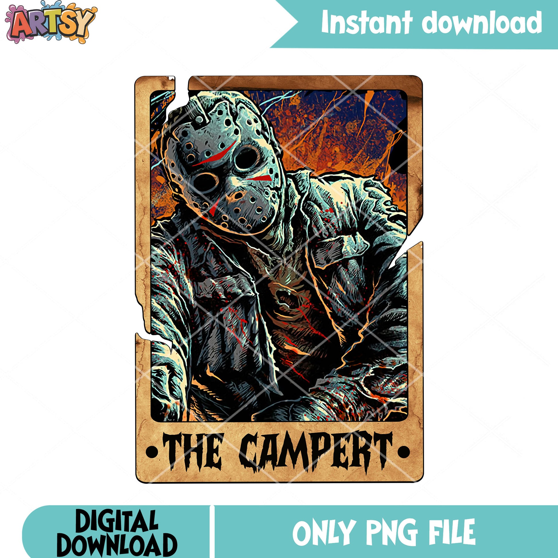 The monster jason png, Hockey mask png, friday the 13th png