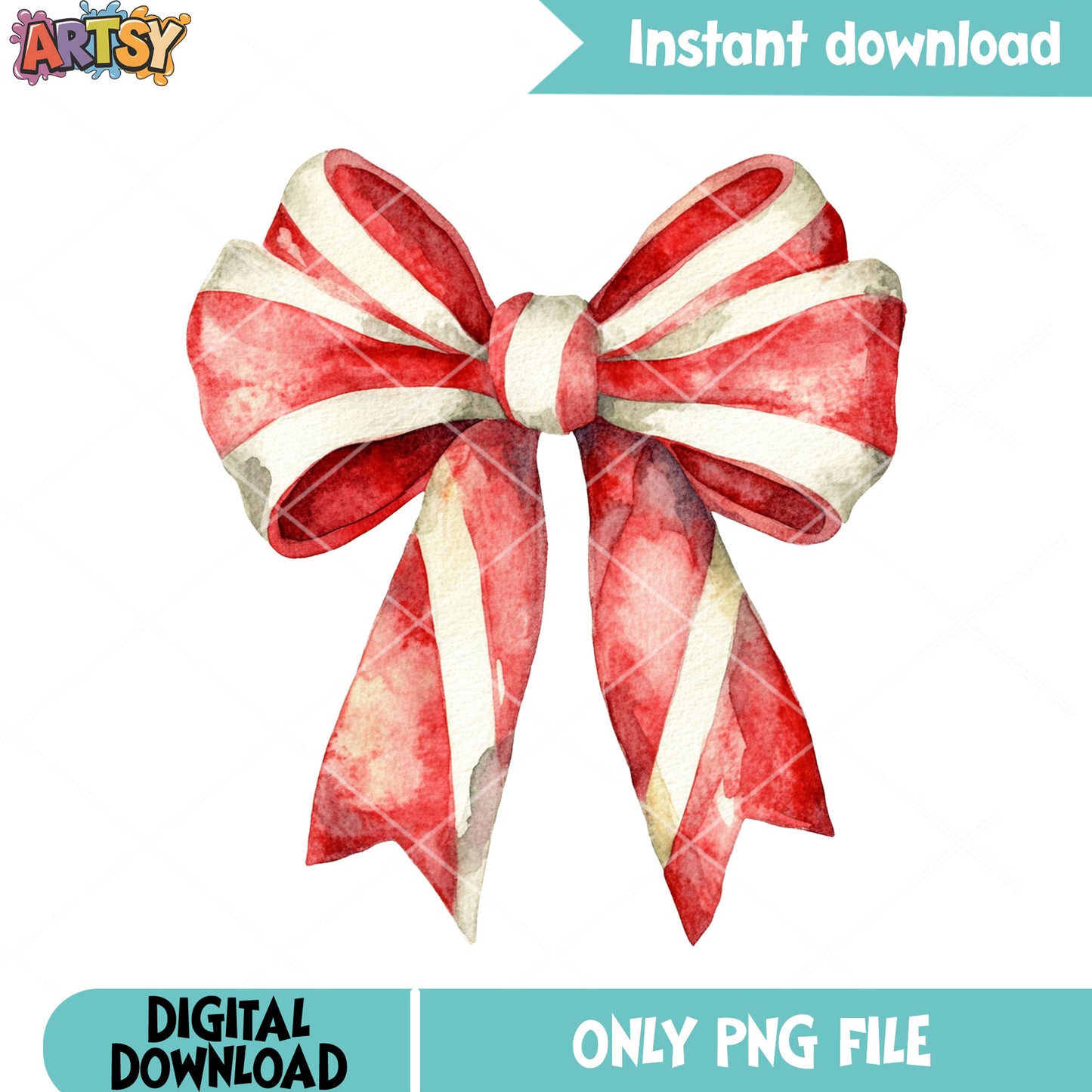 The pirate christmas bow png, christmas bow png, christmas vibes png