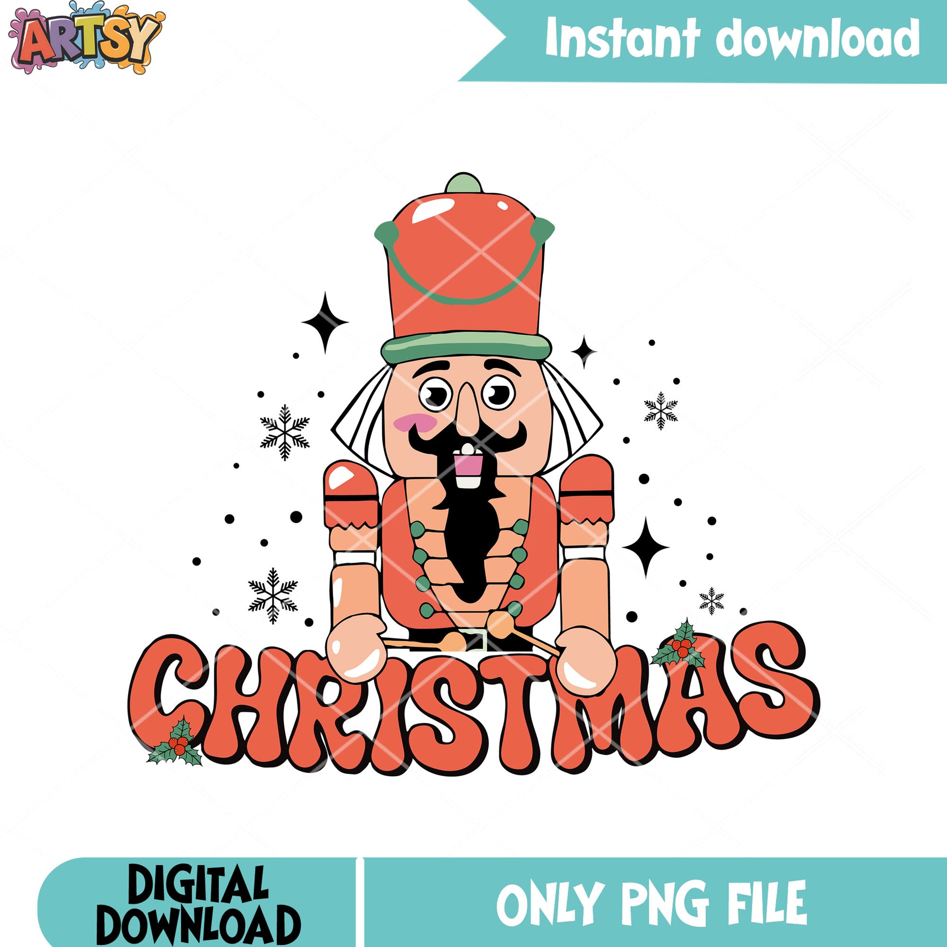 The toy soldier christmas png, merry christmas png, nutcracker png