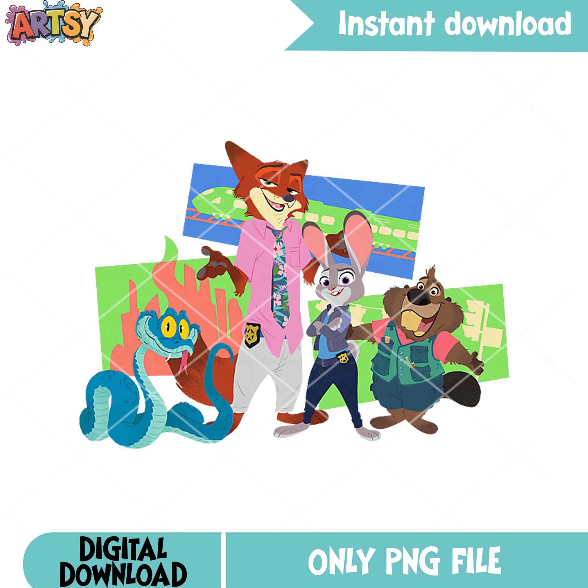 The vacations zootopia png, nick wilde png, disney zootopia png