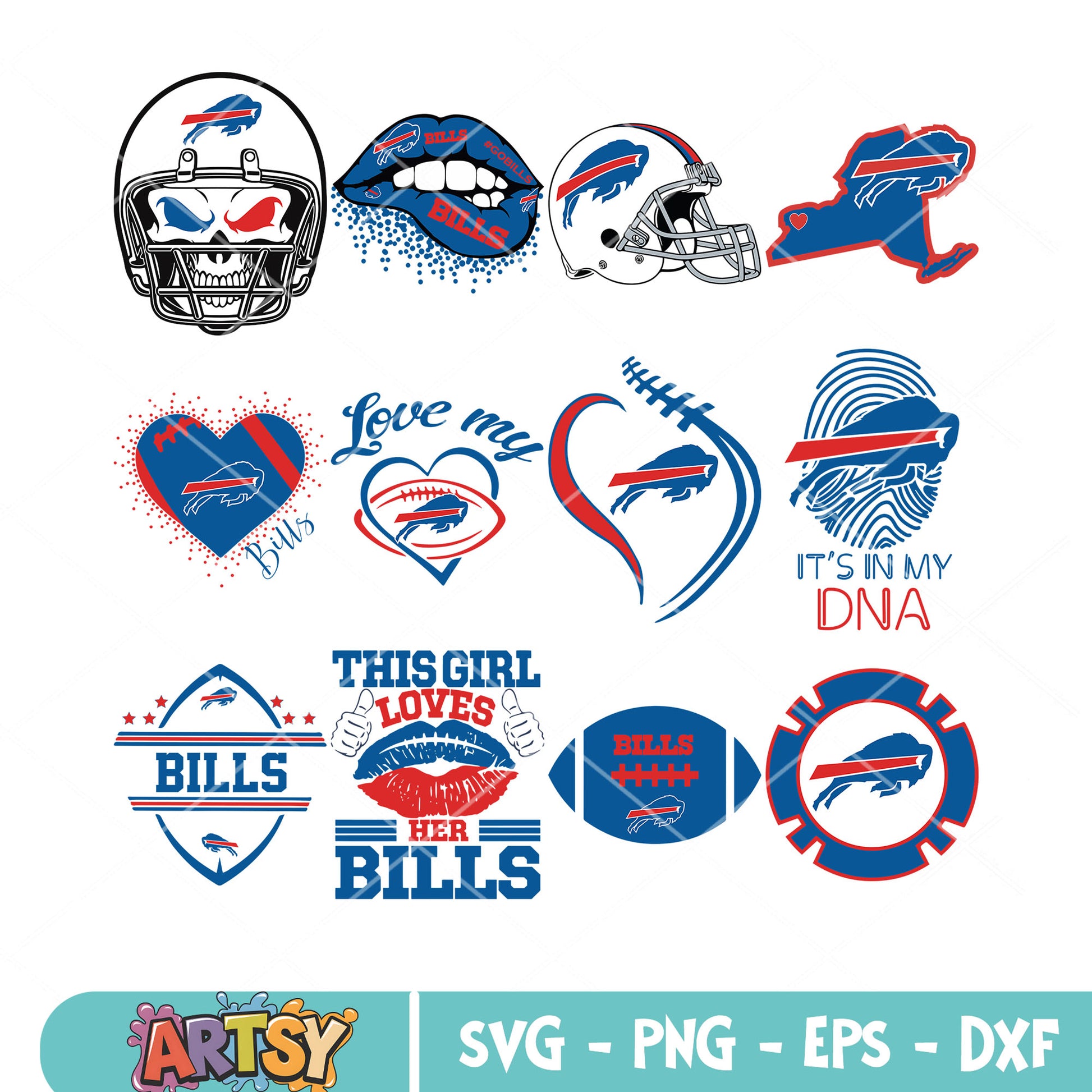 This girl loves her bills bundle svg, bills buffalow bundle svg