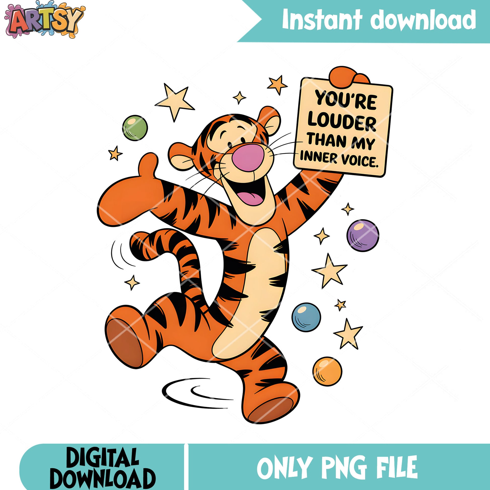 Tiiger have inner voice png, disney tigger png, winnie the pooh png