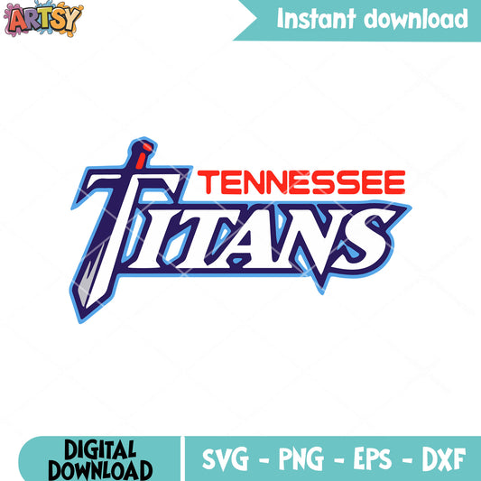 Titans sword tennessee svg, tennessee titans svg, nfl games svg