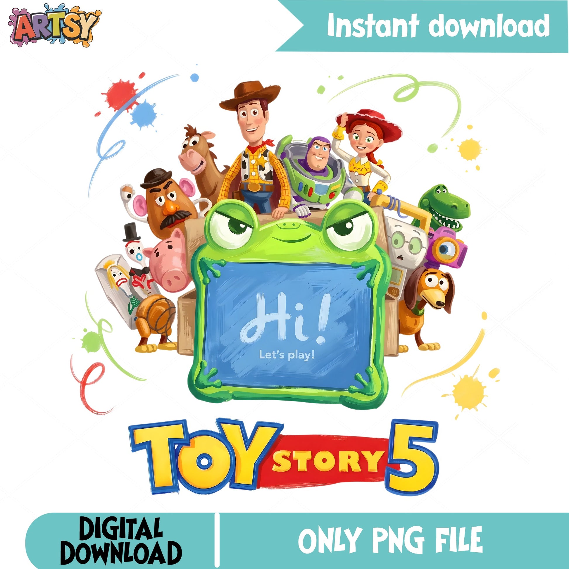 Toy Story 5 Characters PNG, Woody Buzz Lightyear PNG, Disney PNG