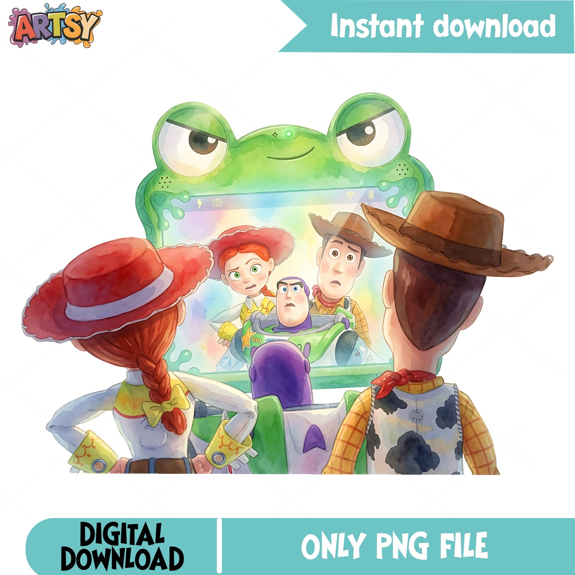 Toy Story Characters Selfie PNG, Woody Jessie Buzz PNG, Disney PNG