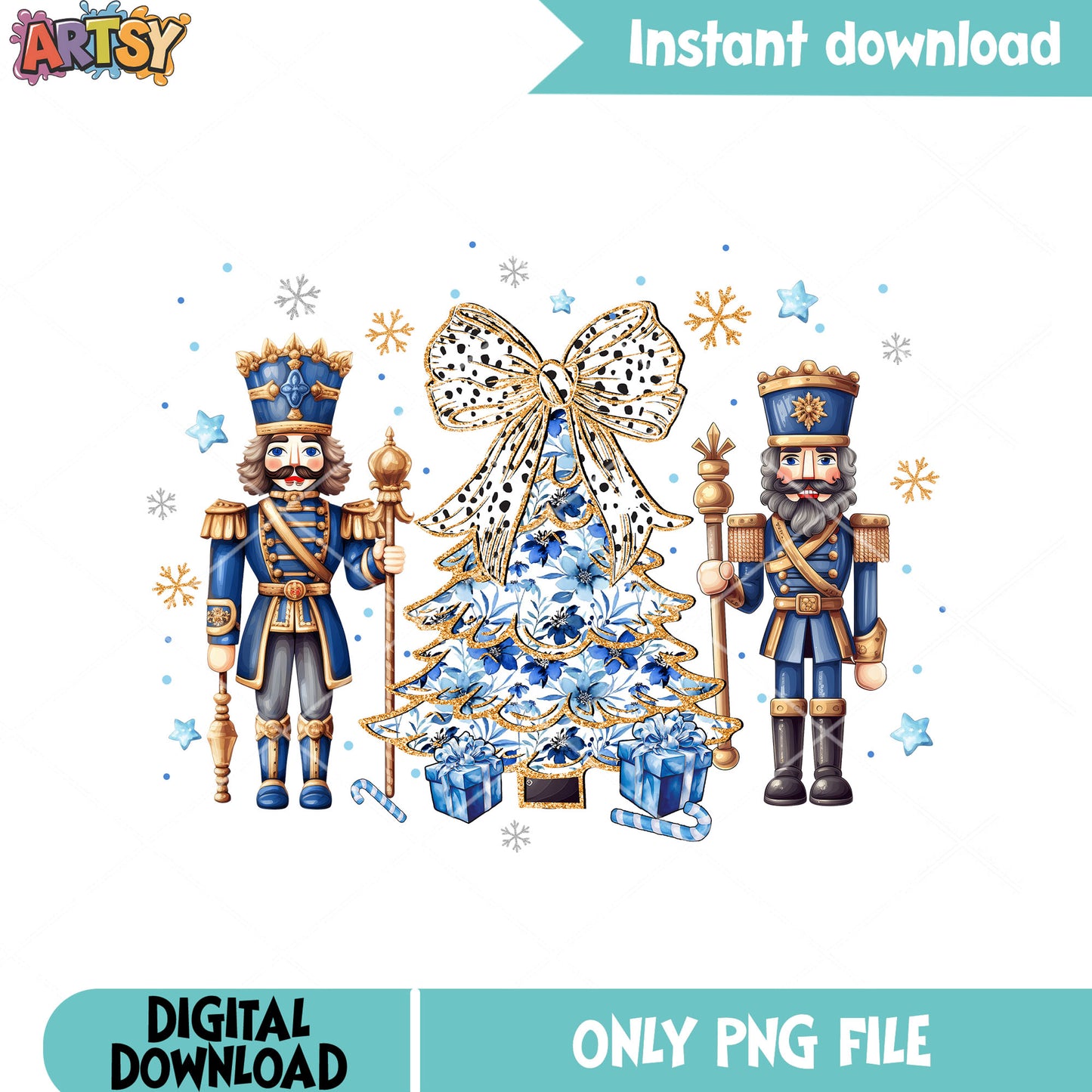 Toy soldier Coqute christmas bow png, The nutcracker png, christmas png
