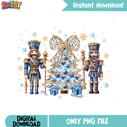 Toy soldier Coqute christmas bow png, The nutcracker png, christmas png