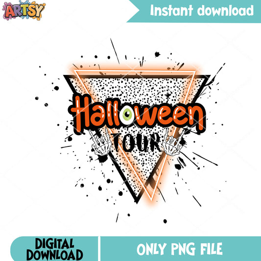 Triangle led png, Halloween tour png, disney halloween png