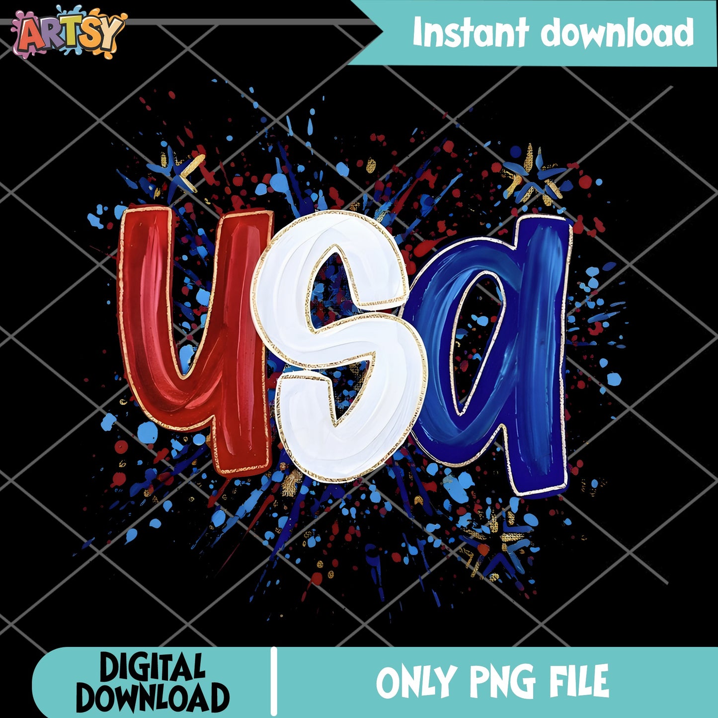 USA 4th Of July PNG, Patriotic America PNG, Red White Blue PNG