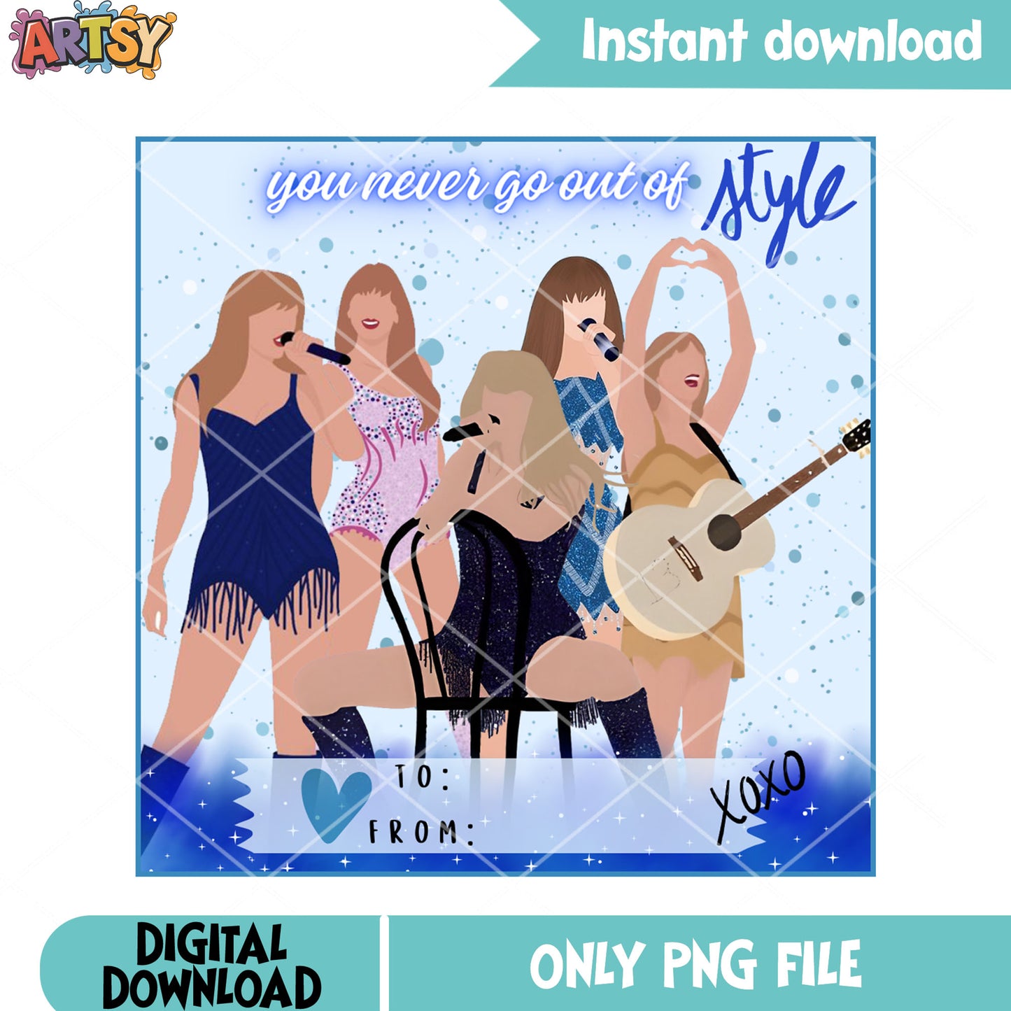 Valentine stamp style vibes png, taylor swift png, valentine day png