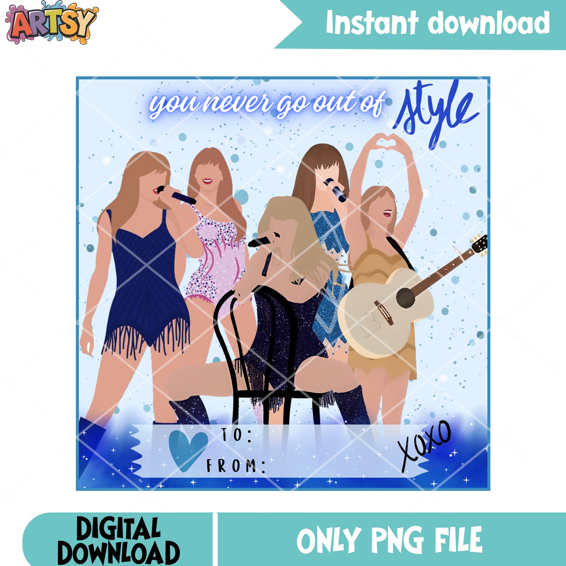 Valentine stamp style vibes png, taylor swift png, valentine day png