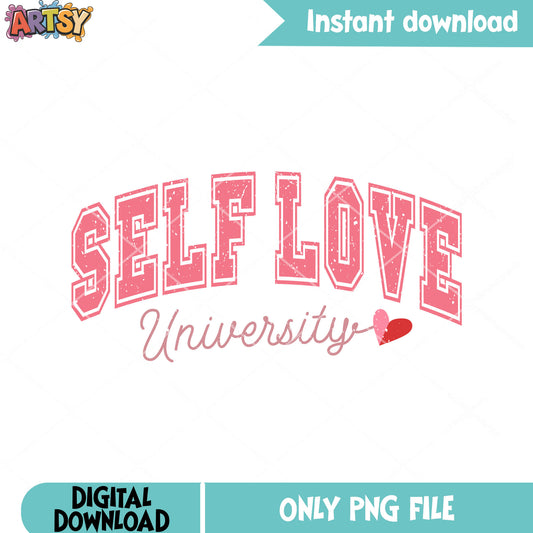 Valentine university poster png, valentine png, happy valentines png