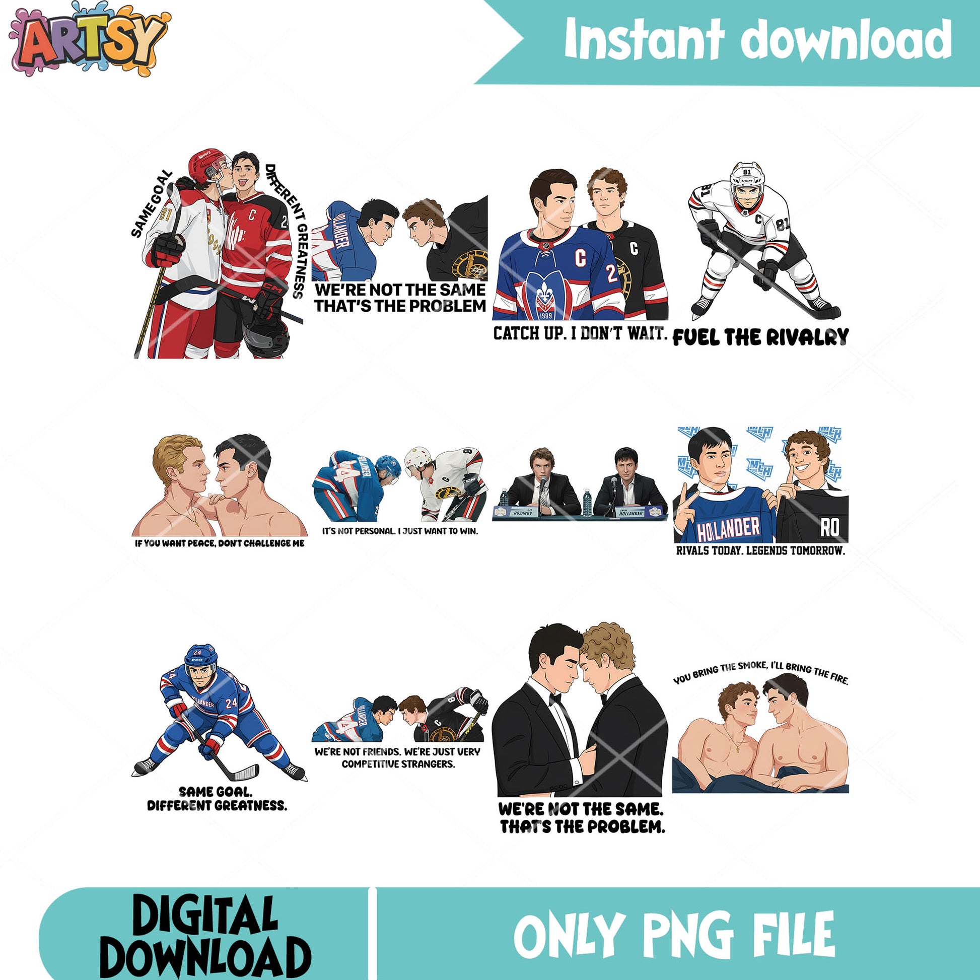 We are not same thats the problem png bundle, hollanov png, lgbtq movie png