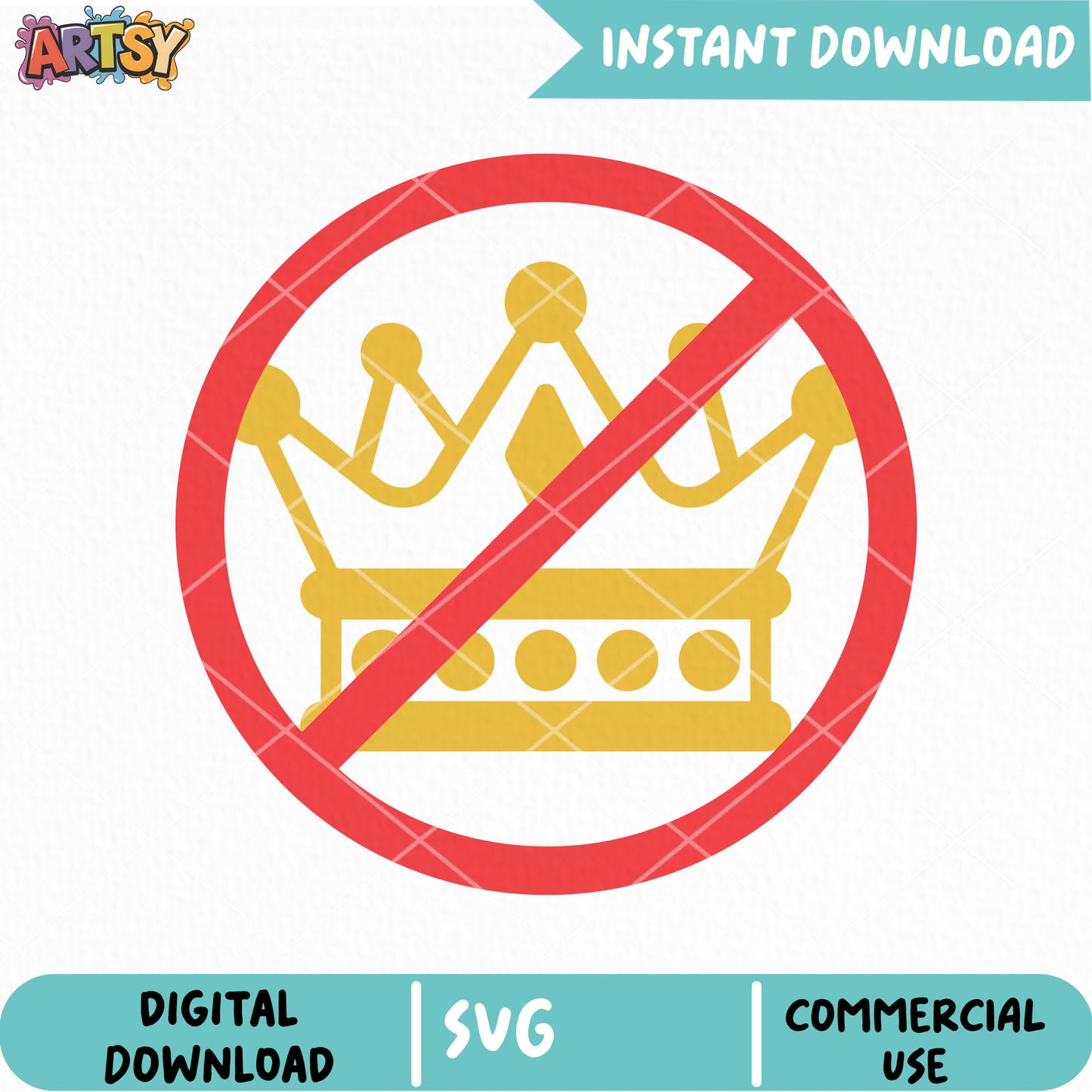 We just ban king svg, no kings svg, no king america svg