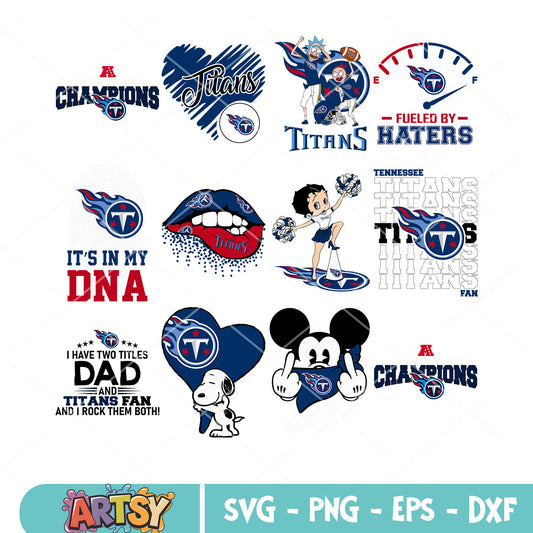 We love titan svg bundle, tians nfl team svg, love titans svg