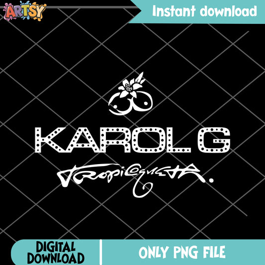 White tropicoqueta karol g png, karol g png, karol g singer png
