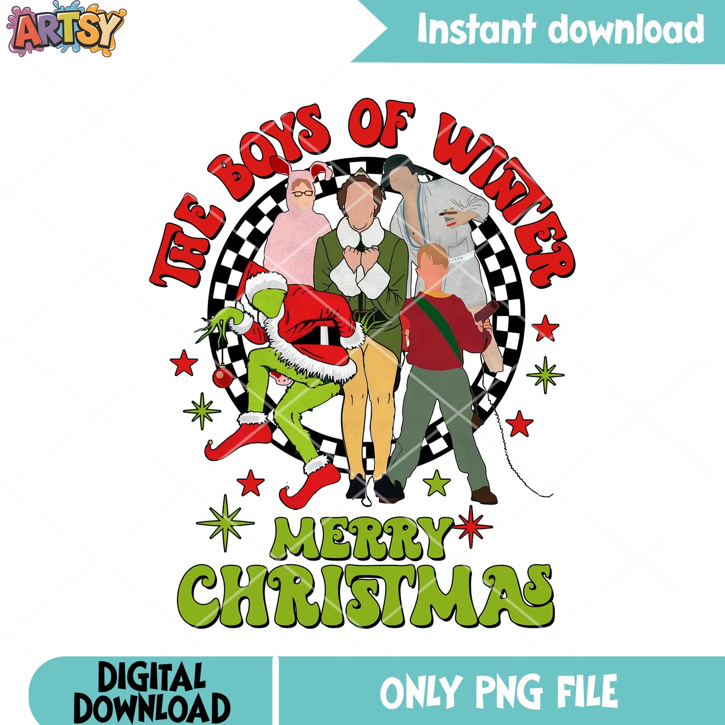 Winter is the reason for christmas png, xmas png, christmas movie png