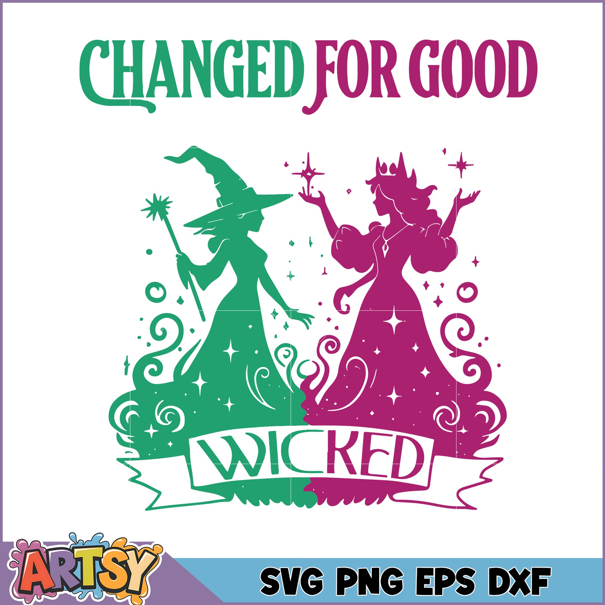 Witch Princess SVG Cut Files