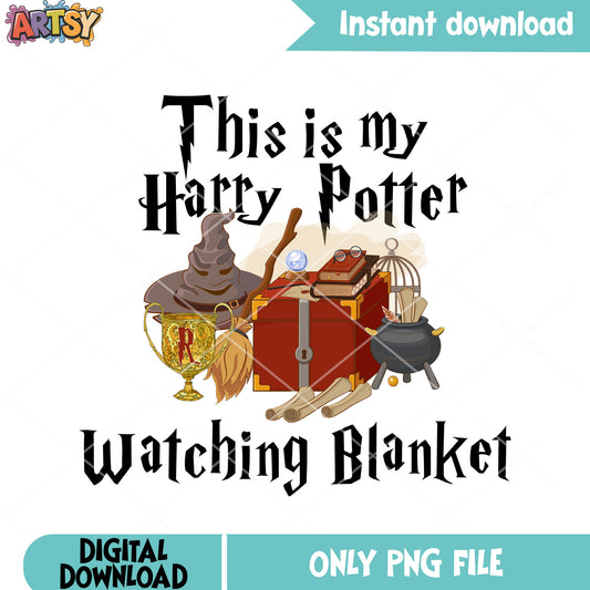 Witch stuff of harry potter png, christmas png, harry potter movies png