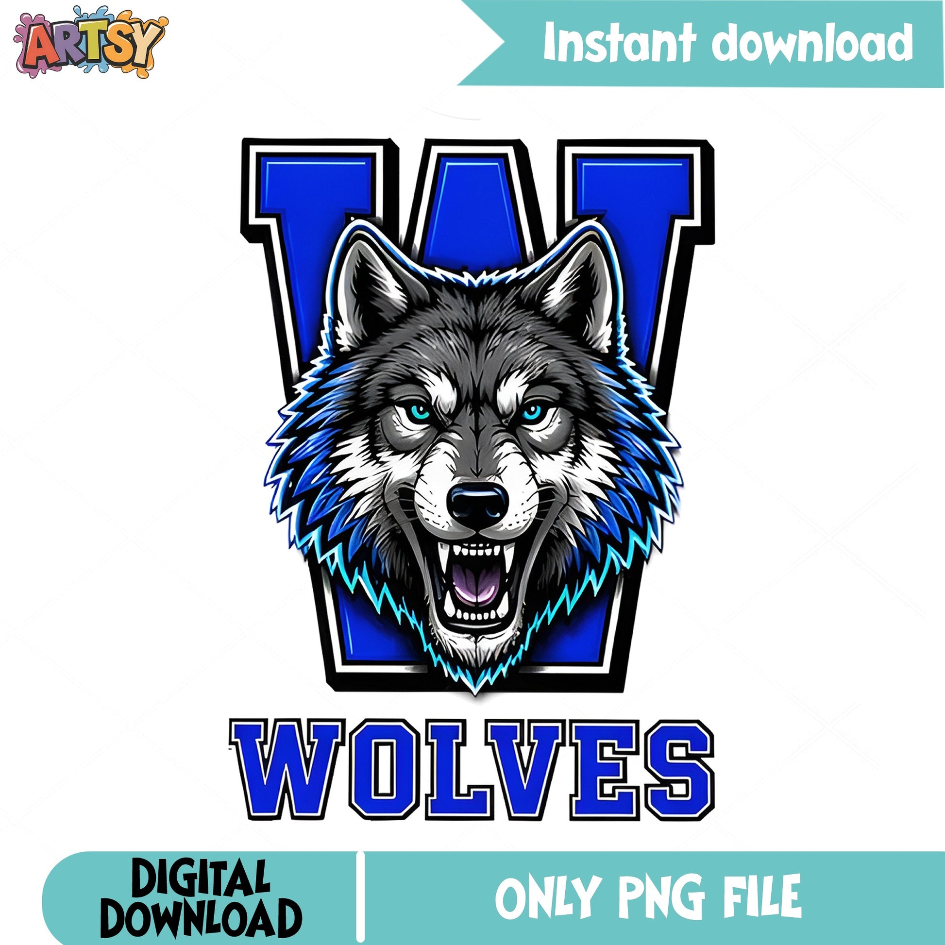Wolves Mascot PNG, School Spirit Wolf Team PNG, Sports PNG