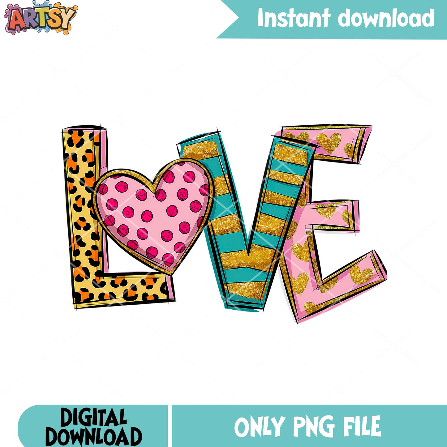 Wrapped love valentines png, valentine heart png, valentines gifts png