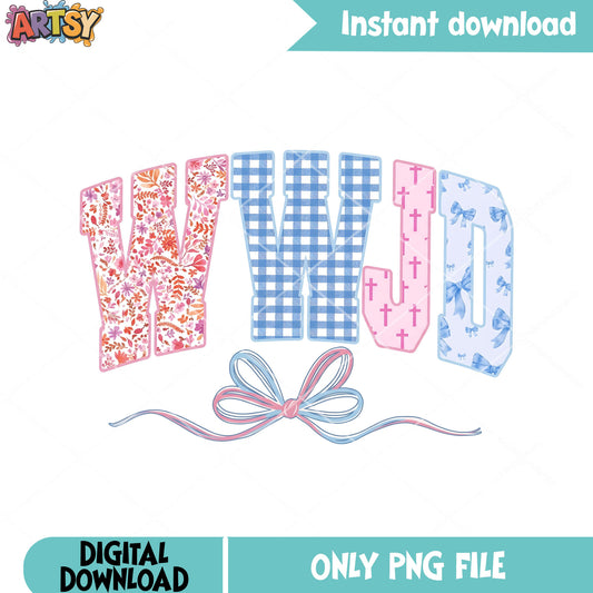 Wwjd paper wrap png, t shirt design png, funny christian png