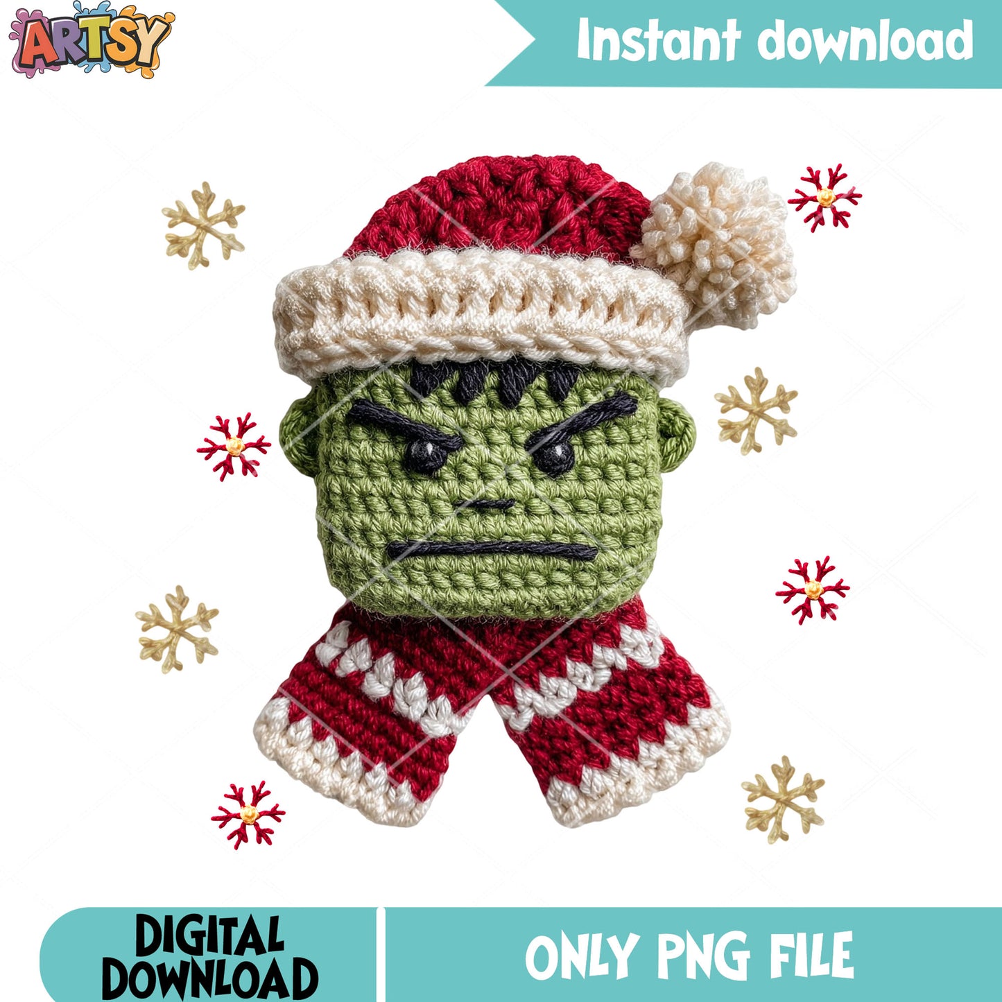 Xmas marvel monster png, hulk hogan​ png, santa claus costume​ png